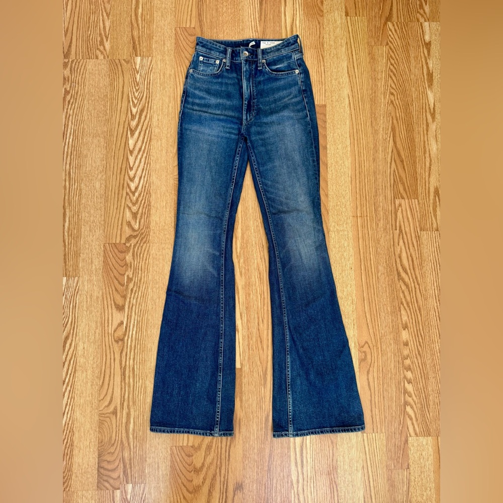 rag & bone Casey High-Rise Flair jeans